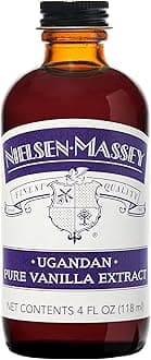 Ugandan Pure Vanilla Extract for Baking and Cooking, 4 Ounce Bottle