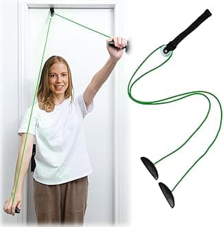 Shoulder Pulley Over The Door Physical Therapy System, Exercise Pulley, Alleviate Shoulder Pain and Facilitate Recovery from Surgery