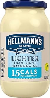 Lighter Than Light Mayonnaise same great taste light mayo for sandwiches, wraps and salads 400 g