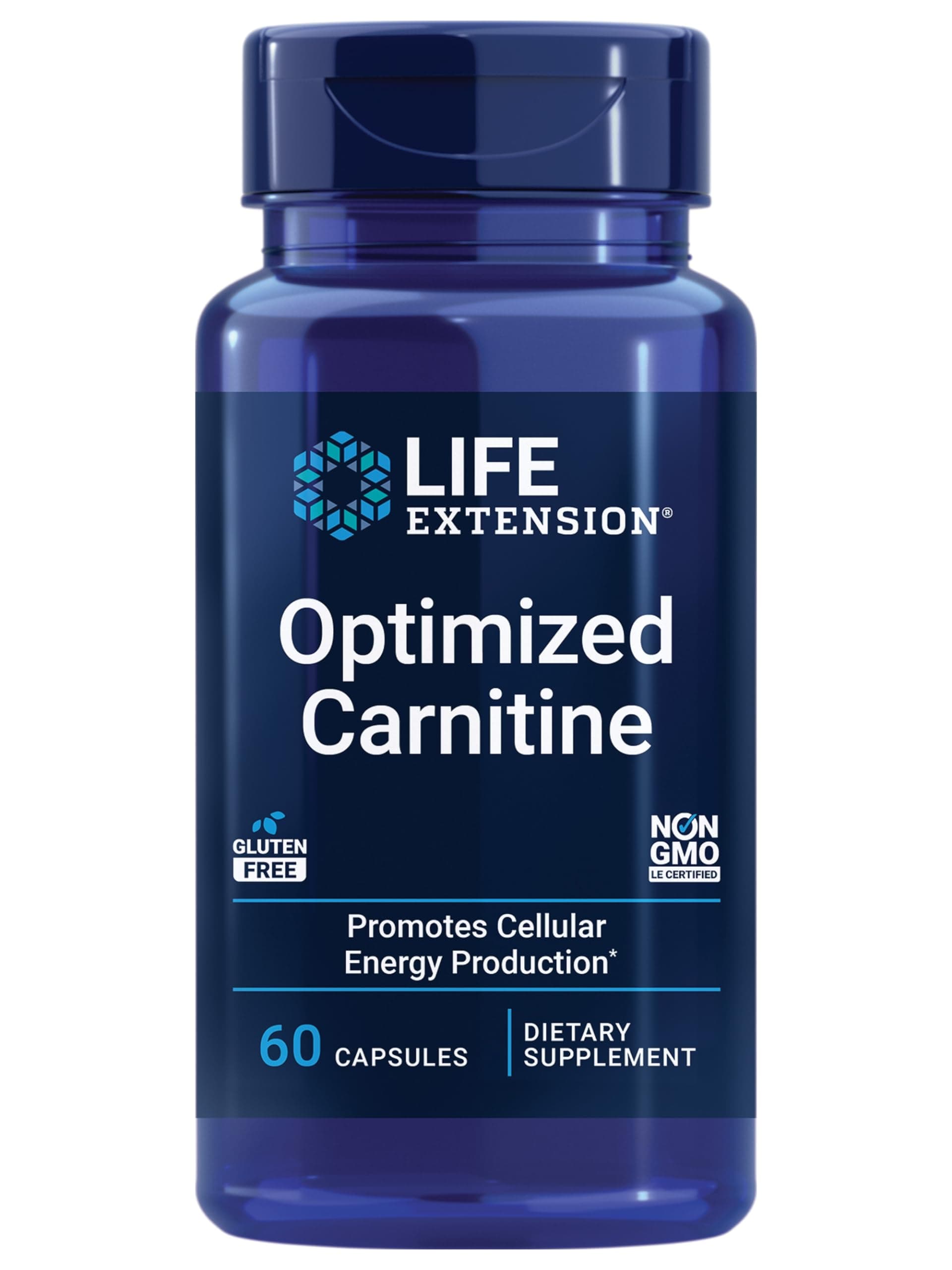 Life Extension, Optimized Carnitine, 60 Vegetarian Capsules