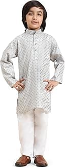 Pro-Ethic Style Developer Boy's Cotton Solid s Kurta Pajama For Kid'S Ethnic Wear | Kurta Pajama Set