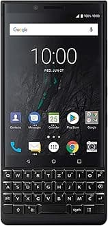 BlackBerry KEY2 128GB (Dual-SIM, BBF100-6, QWERTZ Keypad) Factory Unlocked SIM-Free 4G Smartphone (Black Edition) - International Version
