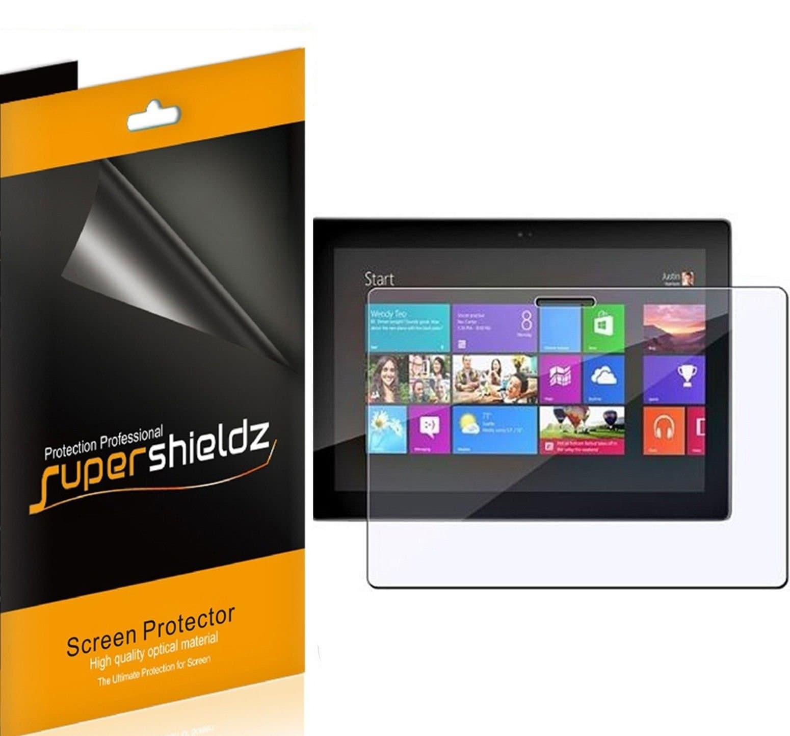Supershieldz (3 Pack) for Microsoft Surface Windows RT and Surface Pro (1st Gen) Screen Protector, Anti Glare and Anti Fingerprint (Matte) Shield