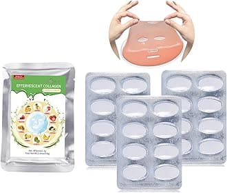 wodabow 32pcs Collagen Capsule Mask For Facial Mask Machine Can Be Used In Mask Making Machine Effervescent Mask For Face Mask Machine