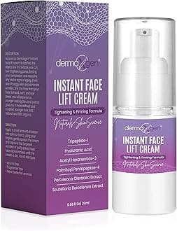 Instant Face Lift Cream - Peptide Complex Tightening, Lifting & Firming Cream Organic Instant Formula For Facial, Neck, Chest And Skin Anti Wrinkle & Anti-aging. - 20 Ml