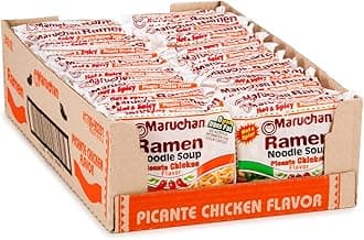 Ramen, Picante Chicken, 3-Ounce Packages (Pack Of 24)