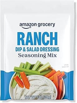 Amazon Grocery, Ranch Dip & Salad Dressing Seasoning Mix, 1 Oz (Previously Happy Belly, Packaging May Vary)