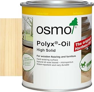 Polyx®-Oil - Hard Wax Oil 3062, Clear Matt, 750ml - Durable Wood Oil for Furniture, Water-Resistant Floor Wax, Wood Treatment & Wood Finish - Ideal for Oak, Pine, Spruce, Beech & More