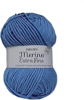 DROPS Merino Extra Fine 19 UNI Light Grey Blue