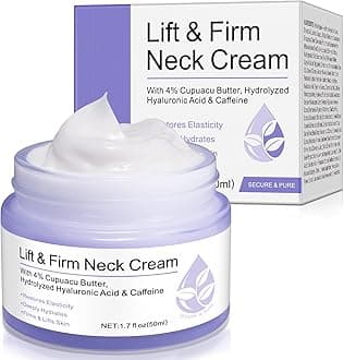 Neck Firming Cream, Neck Cream for Tightening & Neck Lift, Neck Cream for Wrinkles 1.7 Fl.Oz