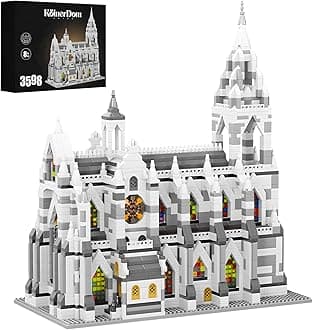 - Miniature Building Blocks Cologne Cathedral Model Set (3598 Pieces) - Building Toys, Suitable for Children and Adults as Gifts