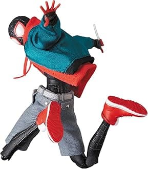 MAFEX SPIDER-MAN (Miles Morales) Spider-Man: Spider Bath Action Figure No.107