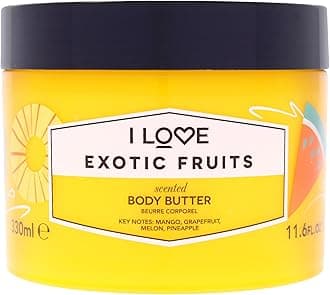 I Love Signature Exotic Fruits Scented Body Butter, Packed With Shea Butter & Coconut Oil to Regenerate & Nourish the Skin, Vegan-Friendly - 330ml
