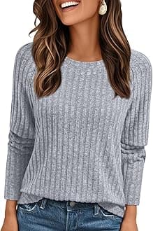 AUTOMET Womens Long Sleeve Shirts Fall Fashion Tops 2025 Crewneck Dressy Sweaters Tunic Winter Clothes Casual Outfits