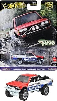Car Culture Terratrek Datsun King Cab Baja Custom Ride On Toy Mini Car Ages 3+ Red HRV71