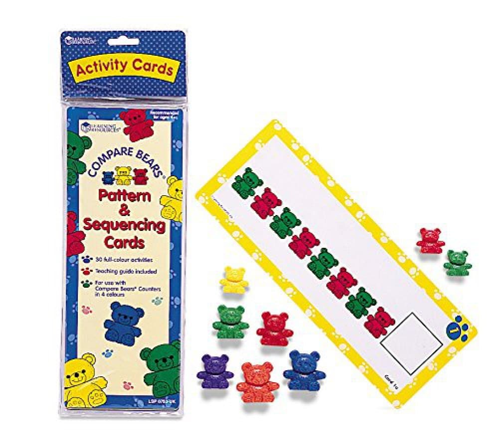 Learning Resources Three Bear Family Pattern Cards