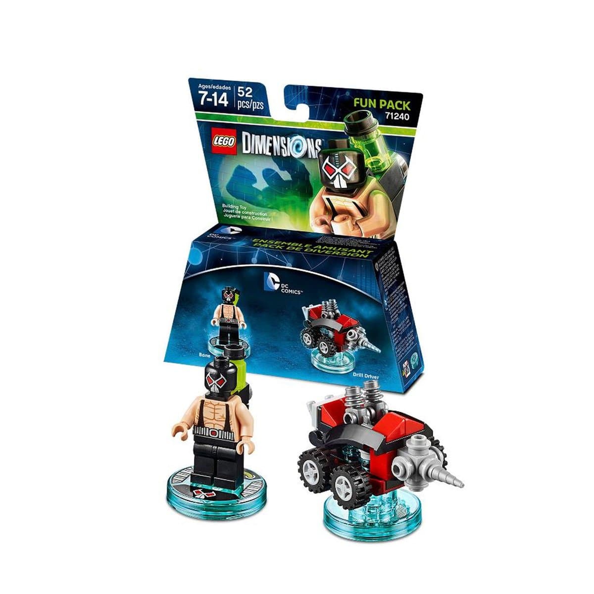 Lego Dimensions Dc Comics Bane Fun Pack