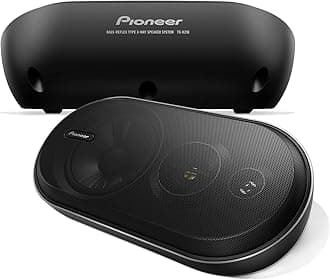 Pioneer TS-X210 3-Way Surface Mount Car Speakers with 100 W Max Power (Pair)