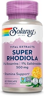 Super Rhodiola Solaray 60 Caps