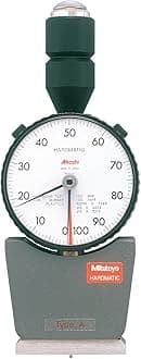 Analog Durometer, Shore D, 1.73 x 0.71 in