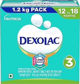 Infant Formula Milk Powder for Babies - Stage 3 (12-18 months) - with 36 Vital Nutrients - 1.2 kg - BIB Pack