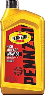 High Mileage 5W-30 Motor Oil, 1 Quart