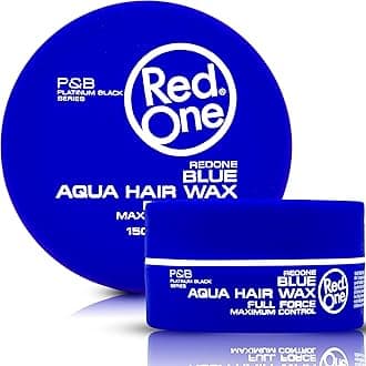 RedOne Hair Styling Wax Blue 150 ml |Strong Hold l | Hair Gel Wax | Ultra Hold | Men & Women Hair Wax | Bubblegum Scent | Maximum Control