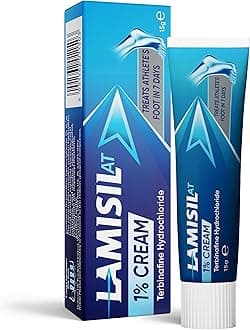 LamisilAT - Athletes Foot Cream - Relief from Itching & Burning - 15g