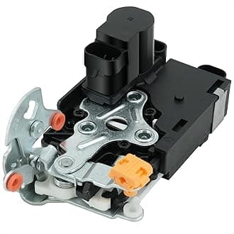 Front Left Door Lock Actuator Compatible with 2000-2007 Cadillac Escalade Chevy Silverado Suburban Tahoe GMC Sierra Yukon, Door Latch Assembly Replaces 931-318, 15110643