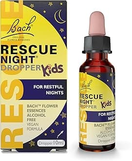 Remedy Kids Restful Nights Dropper, for A Natural Night’s Sleep, Flower Essences, to Support Your Child and Promote A Calming Bedtime Routine, Alcohol Free, Alternative to Sleep Aid for Kids