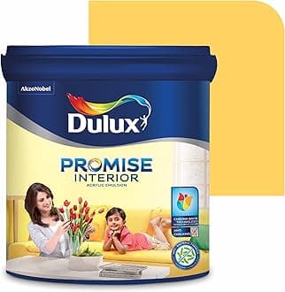 Dulux Promise Interior Emulsion Paint (10L, Orion/Tender Australia) | Brighter & Longer-Lasting Colors | Rich Finish | Chroma Brite Technology | Anti-Chalk | Water-Based Acrylic Paint