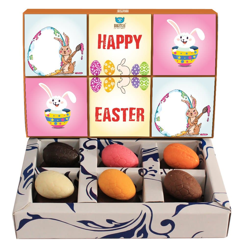 Chocolate Easter Eggs, Easter Chocolates, Assorted Easter Eggs 50 g