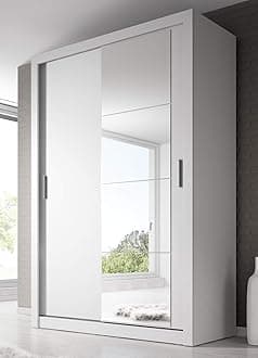 Arti AR-06 Sliding Door Wardrobe 120cm [White]