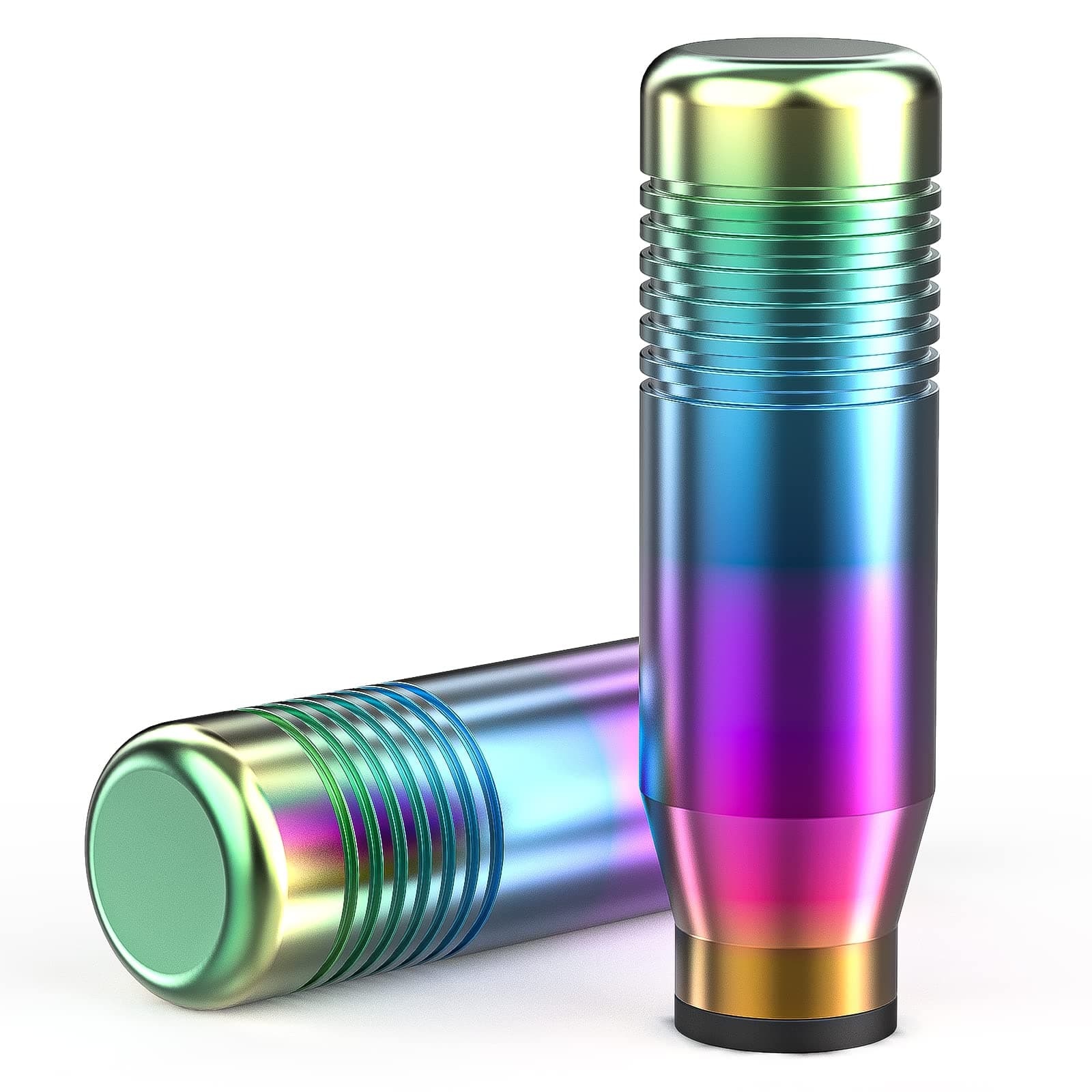 Gear Shifter Knobs with Adapter Compatible with Logitech G27 G29 G920 G923 Driving Force Stick Sim Racing Game Aluminum Shift Knob Gear Shifting Lever Handle Neon Color