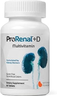 Nephroceuticals ProRenal+D Kidney Multivitamins 90-Day Supply