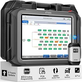 D9S PRO Scan Tool with ECU Programming/Coding: 2026 AI-Assisted Wireless Automotive Diagnostic Scanner with Bidirectional, Topology Map, 45+ Services, FCA/DoIP/CAN FD, Full System, 3-Year Update