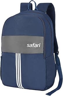 Safari Casual backpacks 2 compartments, front pocket, bottle holder, School bags for boys & girls, College bag for women and men, Ideal for school, college, office & travel