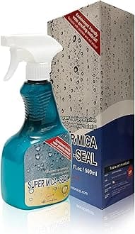 NOON'S UP Super MICA-Seal (16.90 Ounce) with Environmental-Friendly Materials for Cement, Concrete, Bricks, Mortar Surface, Walls, Floors, Spray Sealer, Finishing Tool, Liquid Sealer