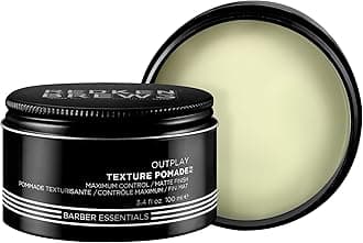 Texture Pomade For Men For All Hair Types - Maximum Strong Hold, Natural Matte and Low Shine Finish With No Crunch Styling and Sculpting