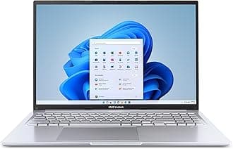 ASUS VivoBook 16 Laptop, 16” WUXGA (1920 x 1200) 16:10 Display, AMD Ryzen 9 7940HS CPU, AMD Radeon™ Graphics, 16GB RAM, 1TB SSD, Windows 11 Home, Cool Silver, M1605XA-EB96