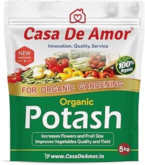 Casa De Amor Organic Potash Essential Fertilizer For Gardening (5 Kg), Granules