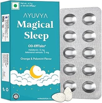 Magical Sleep Support Melatonin Effervescent Pills - Natural Sleep | Night Time Sleep Aid & For Morning Energy | As Seen on Shark Tank