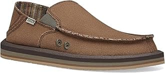 Sanuk Mens Hemp Sidewalk Surfer | High Rebound Comfort Footbed | Slip On Shoes for Men | Men's Slip-on Loafers