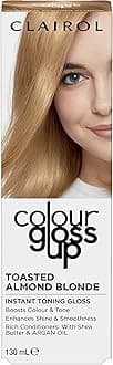 Colour Gloss Up, Temporary Colour Gloss, Toasted Almond Blonde, 130ml