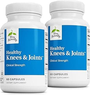 Healthy Knees & Joints - Dietary Supplement to Support Bone Health & Joint Flexibility - Healthy Knee & Hip Aid with Calcium Fructoborate - 60 Capsules, 2 Pack