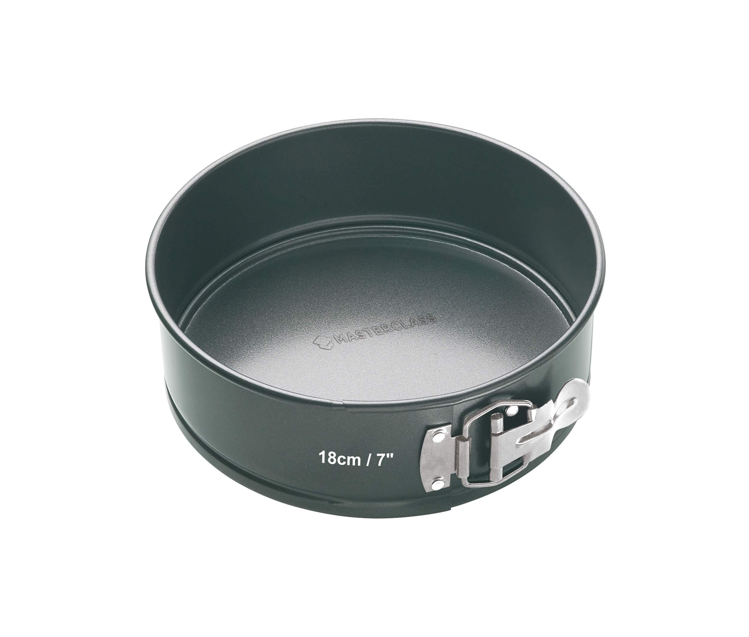 Masterclass Non-stick Quick-release Springform Cake Tin With Loose Base, 18cm