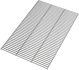 The Fellie BBQ Stainless Steel Grill Grate Replacement BBQ Heavy Duty 5mm Stainless Steel Cutable, Reusable Cooking Grates, 70x45cm