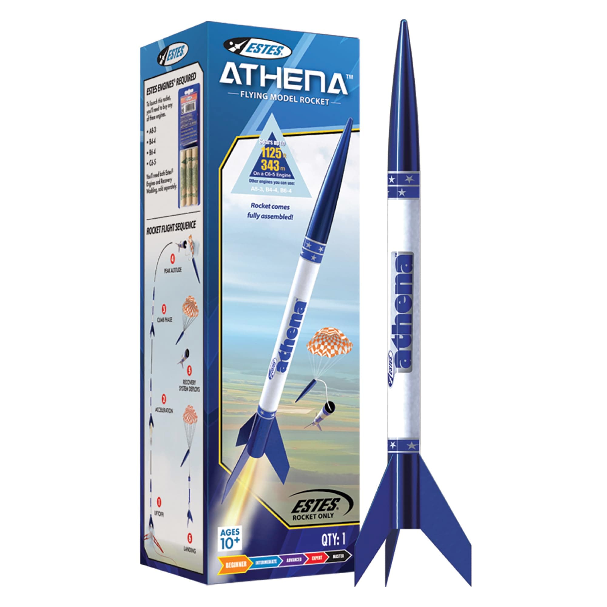Estes Model Rockets Athena, Brown/a