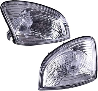 2pcs Front Bumper Turn Signals Corner Light Lamp Fit for Lexus LX470 1998-2007 New