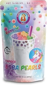 RAINBOW Tea Real Tapioca Pearls Ready in 5 Minutes (10 Ounce)